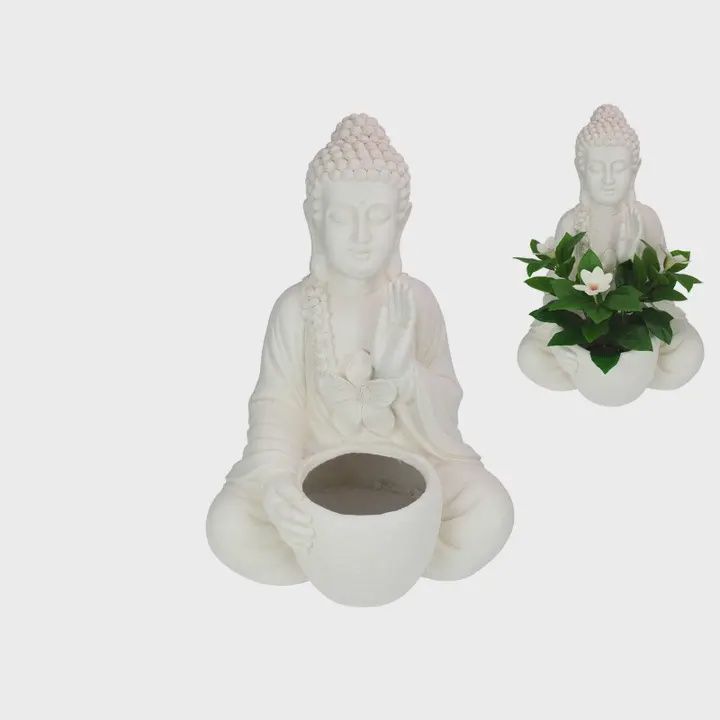 Garden Rulai Buddha - Pot Holder