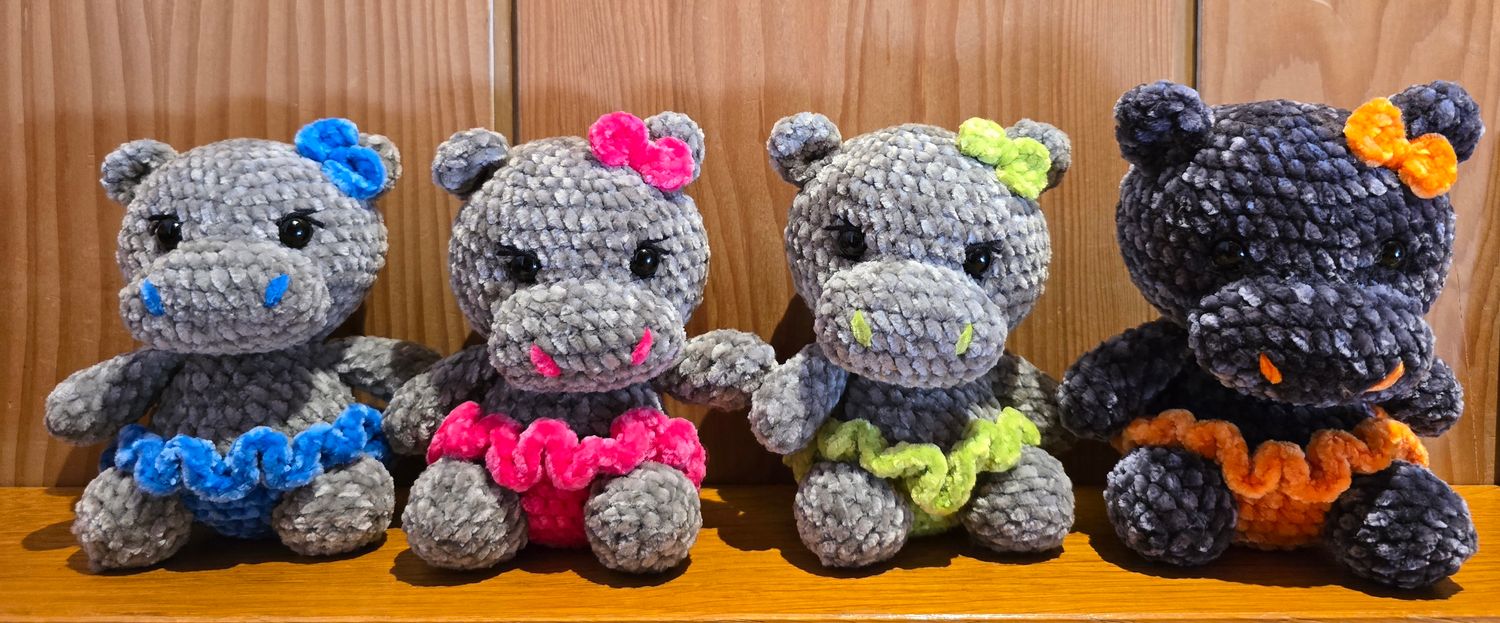 Baby-Nilpferdchen "Timo &amp; Nina"