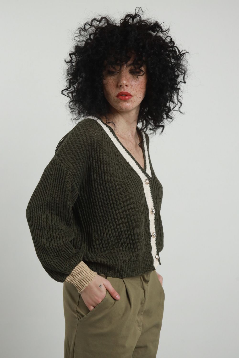 CARDIGAN IN MAGLIA SUSY MIX