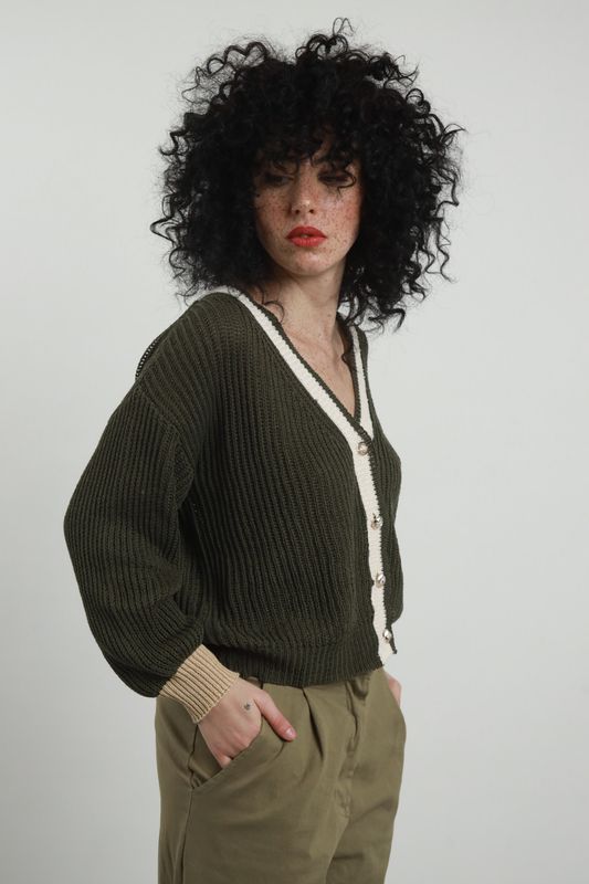 CARDIGAN IN MAGLIA SUSY MIX