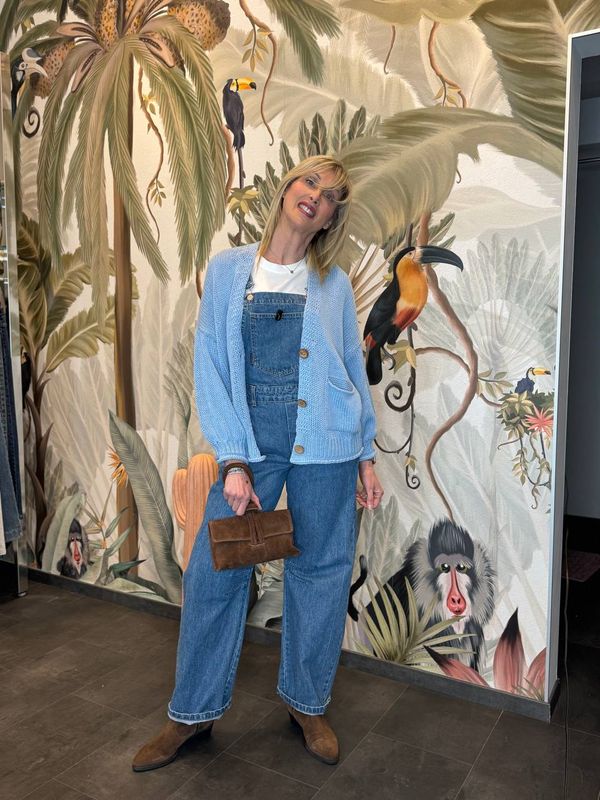 SALOPETTE JEANS HAVE ONE