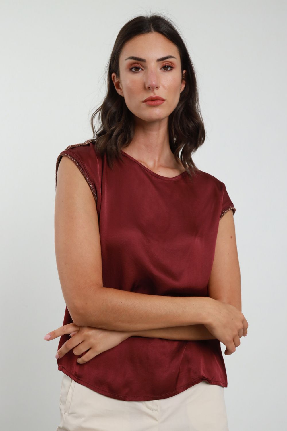 BLUSA DETTAGLIO LUREX