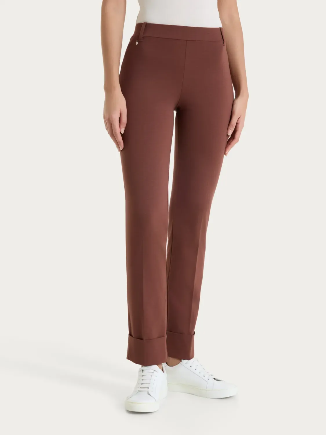 Pantalone slim straight "RAGNO"