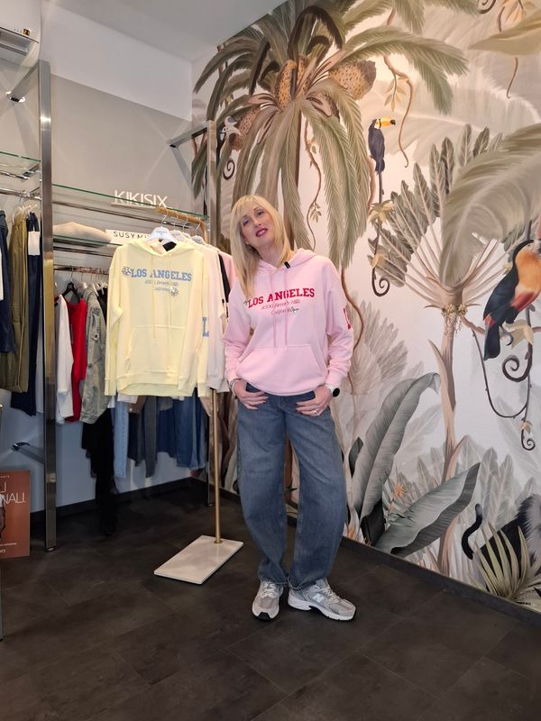 Felpa cappuccio "SUSY MIX"