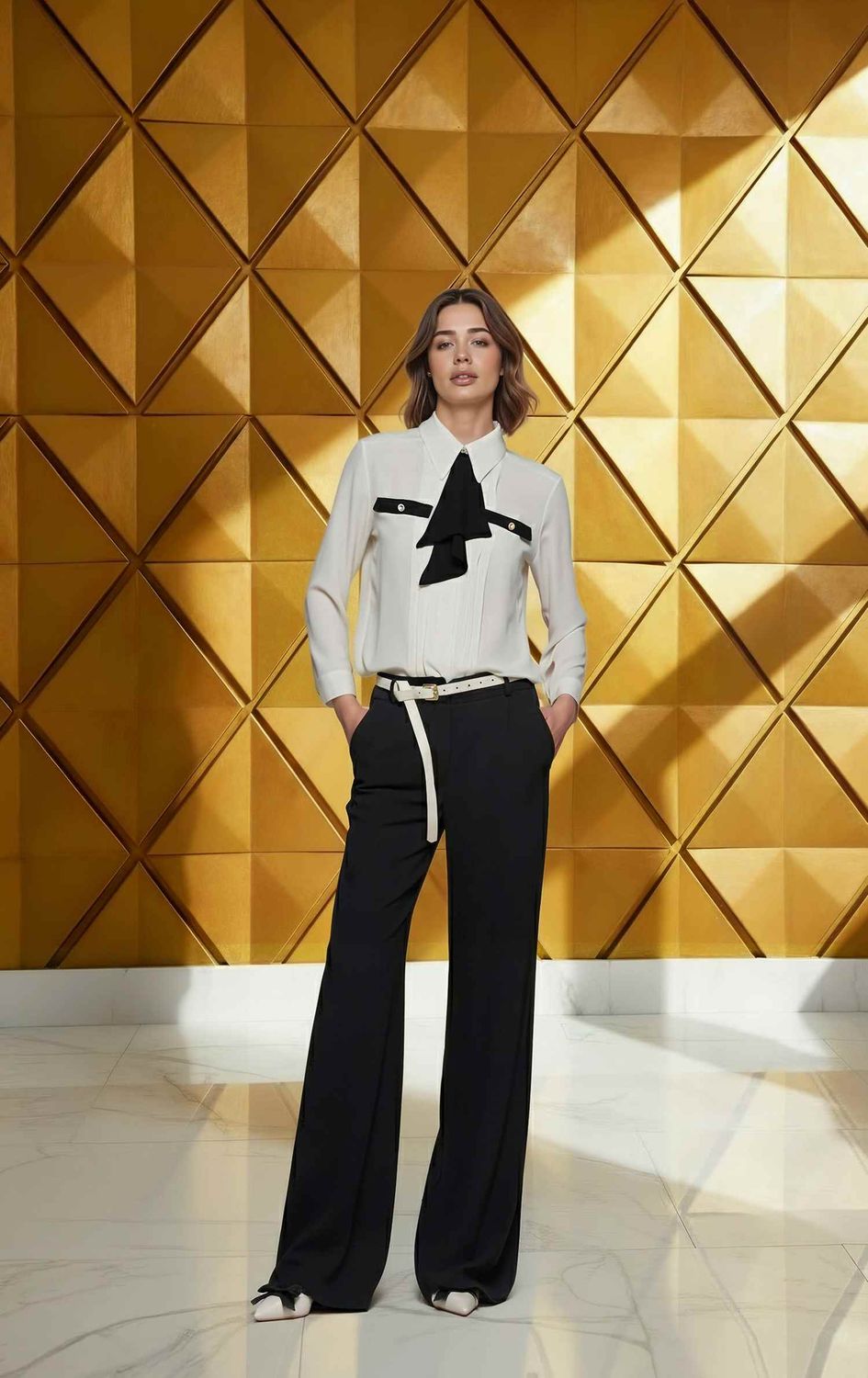 Pantalone Cady Fluid "OPERA'"