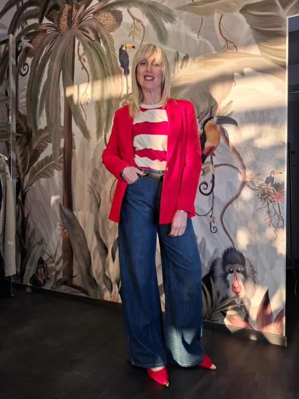 Blazer sfiancato "SUSY MIX"