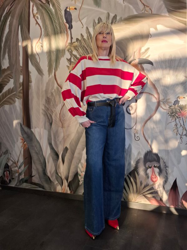 Felpa garzata "PHILIALOFT"