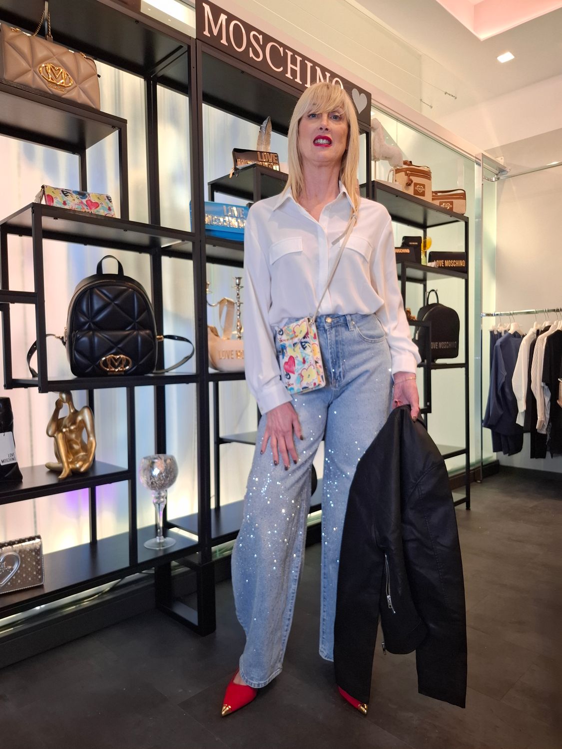 Camicia con tasche "SUSY MIX"