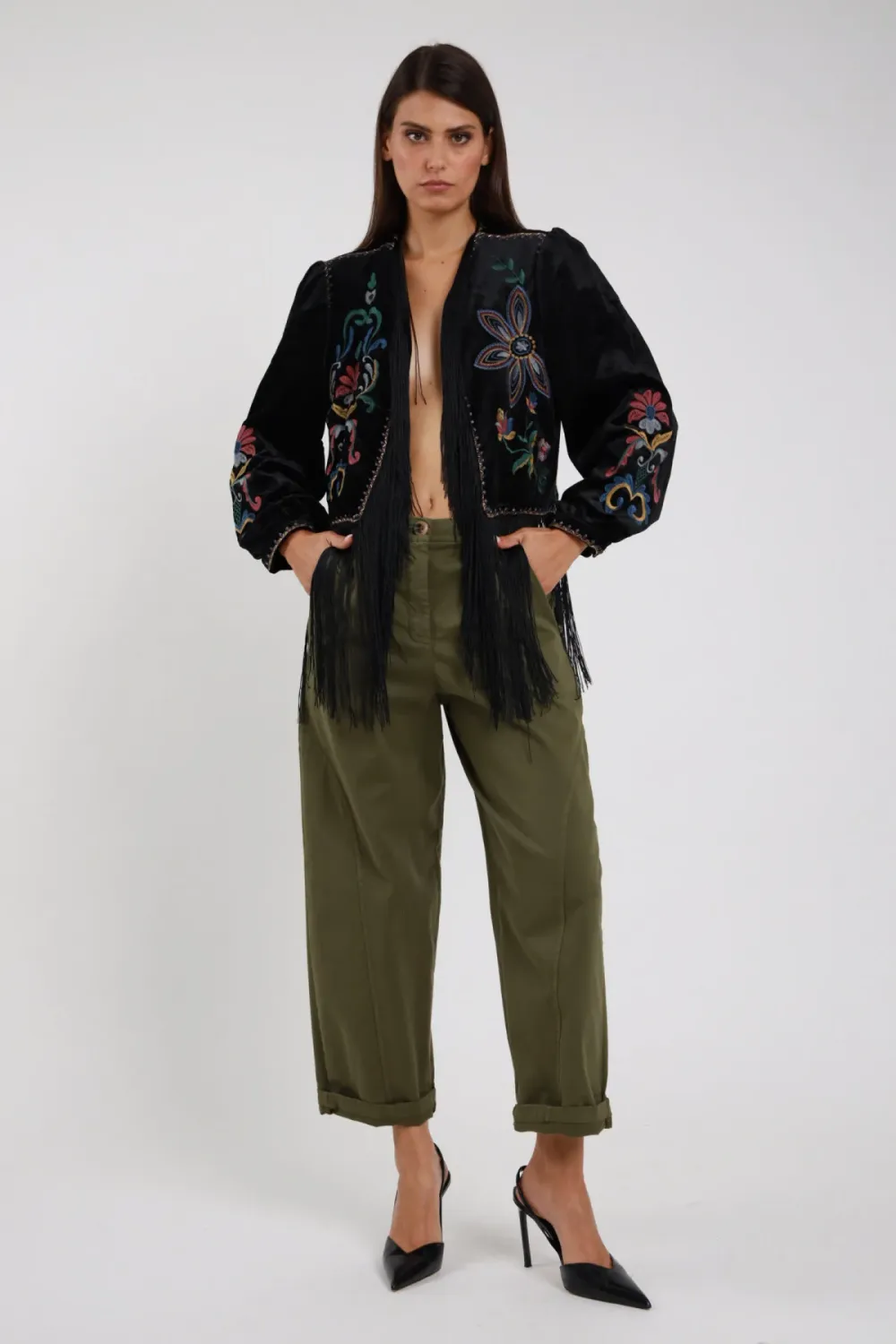 Pantalone tasconato "SUSY MIX"