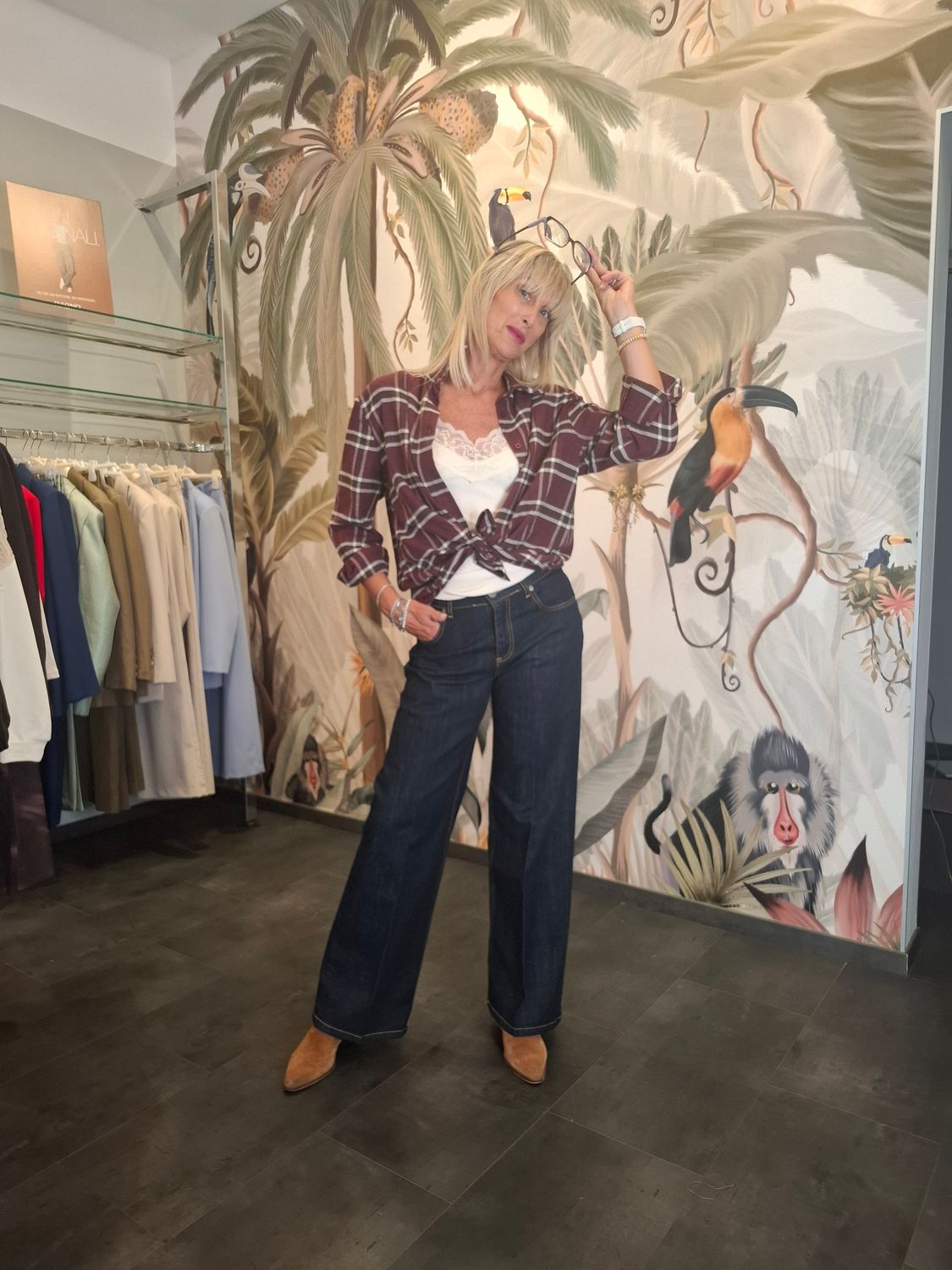 Jeans Palazzo "SUSY MIX"