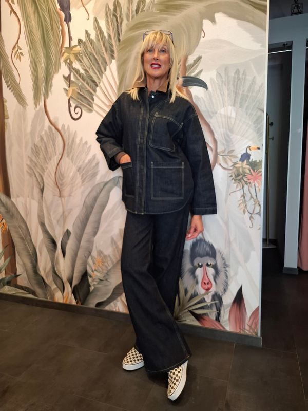 Giubbino Jeans trapuntato "JJXX"