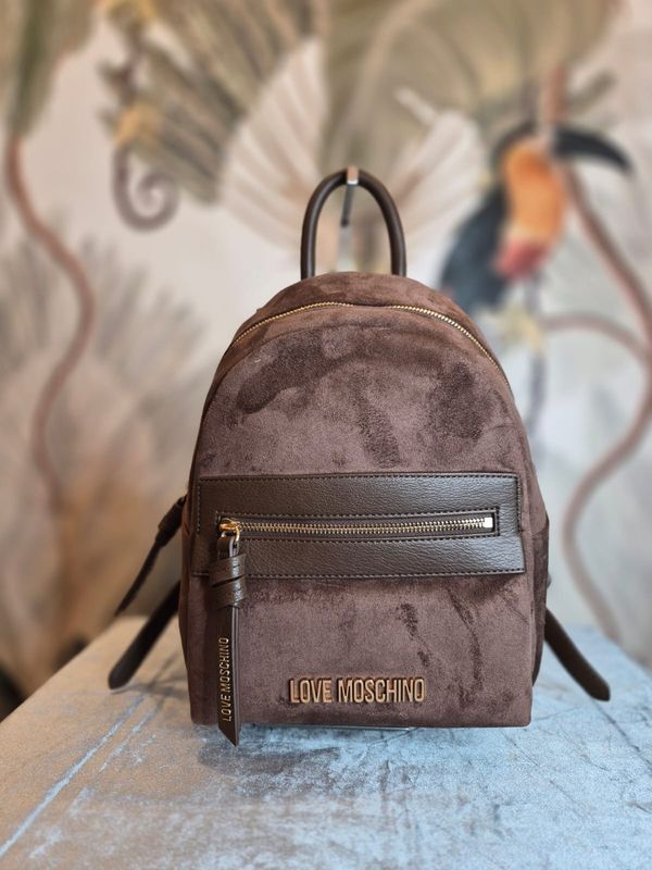 Zainetto velour LOVE MOSCHINO