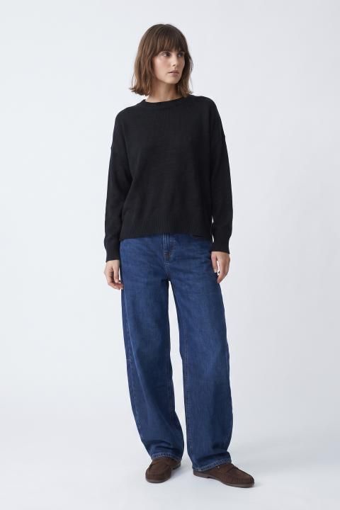 Maglia scollo barca asimmetrica BREND ATELIER