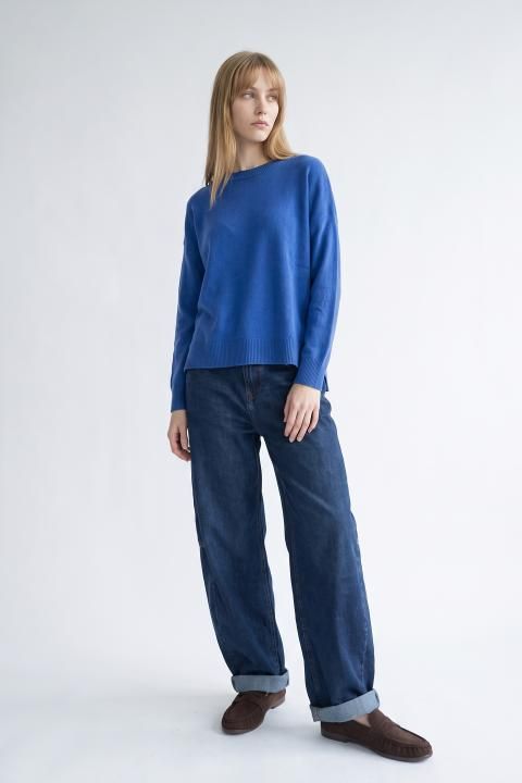 Maglia scollo barca asimmetrica BREND ATELIER
