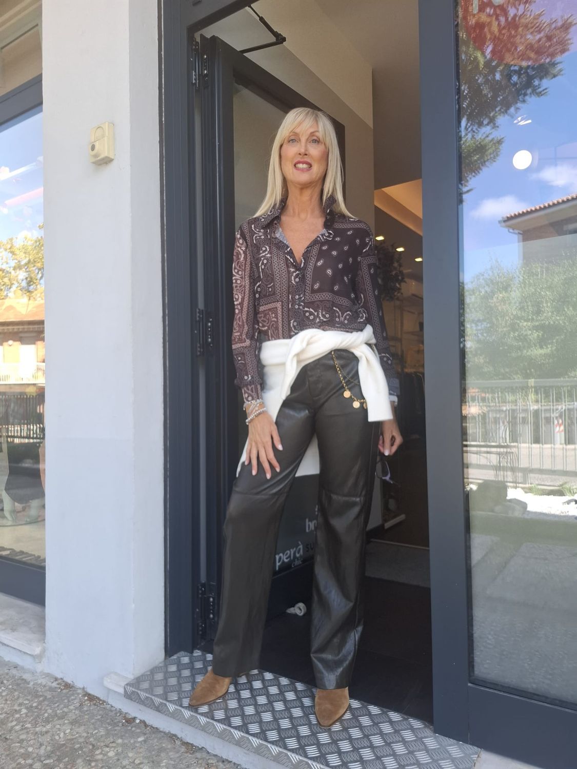 Camicia georgette BREND ATELIER