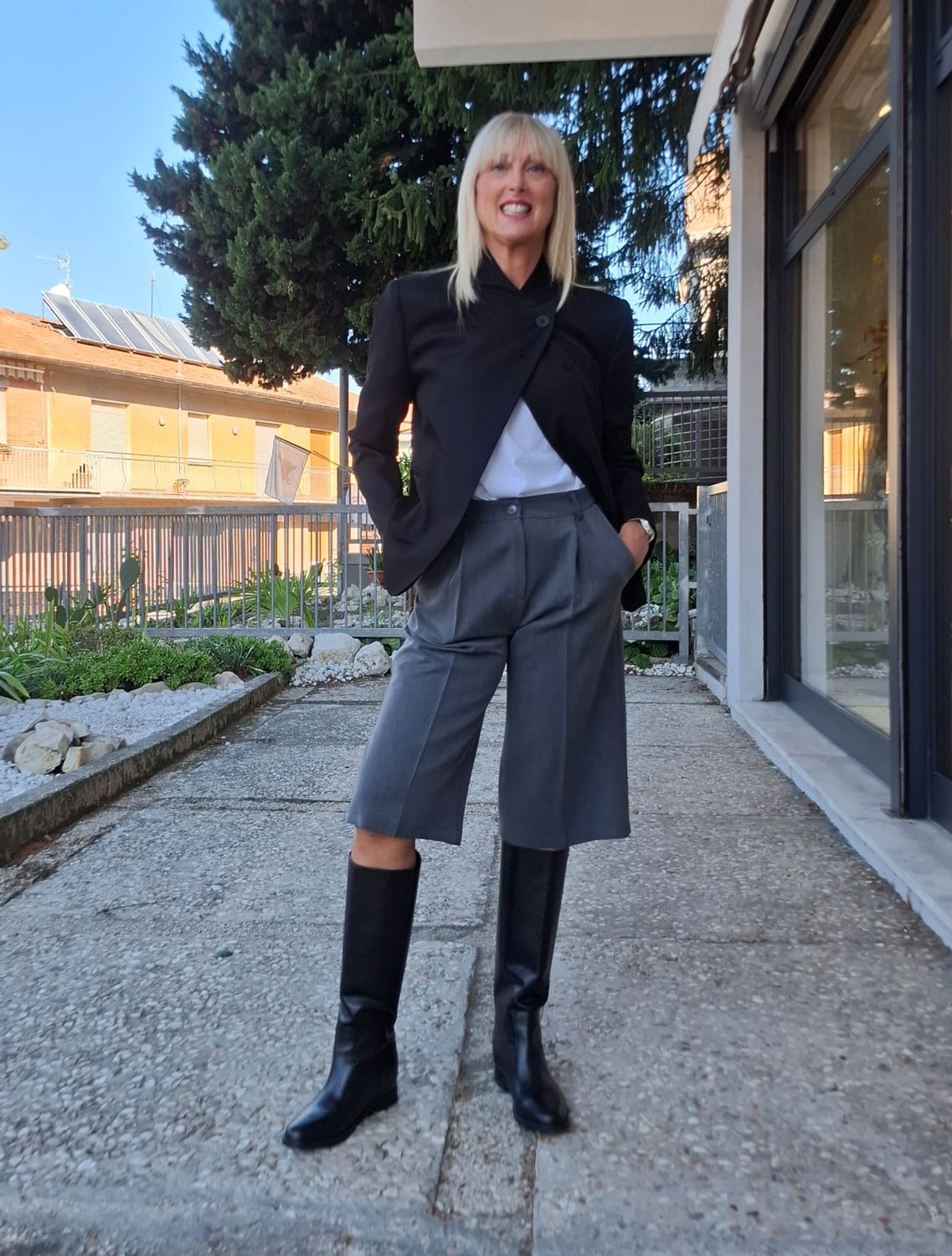 Bermuda pieghe BREND ATELIER