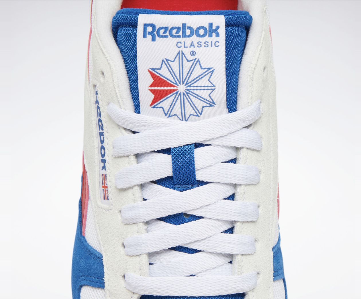 REEBOK UNISEX CLASSIC LEATHER - VECTOR BLUE/WHTE/VECTOR RED