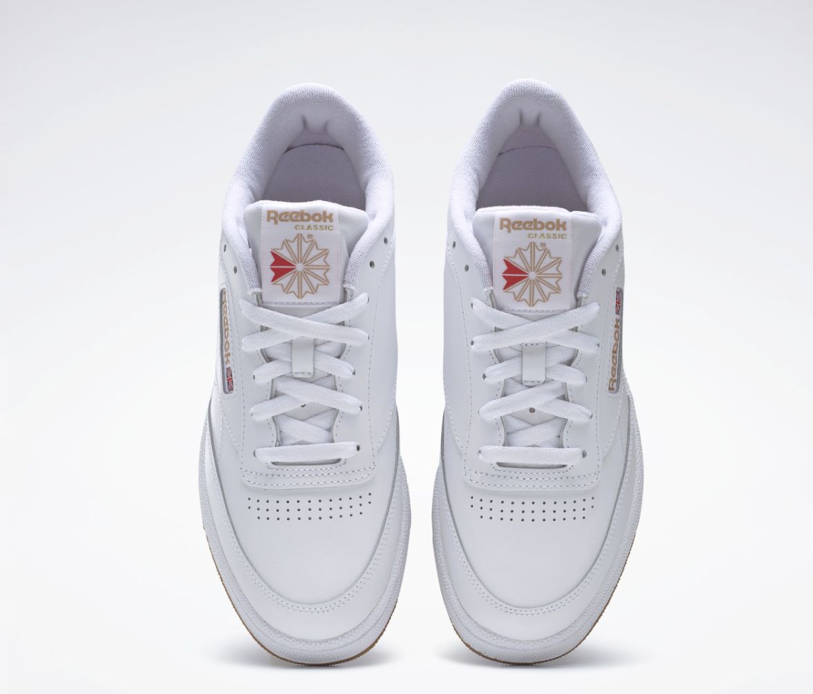 REEBOK CLUB C 85 - WHITE/TRUE BEIGE