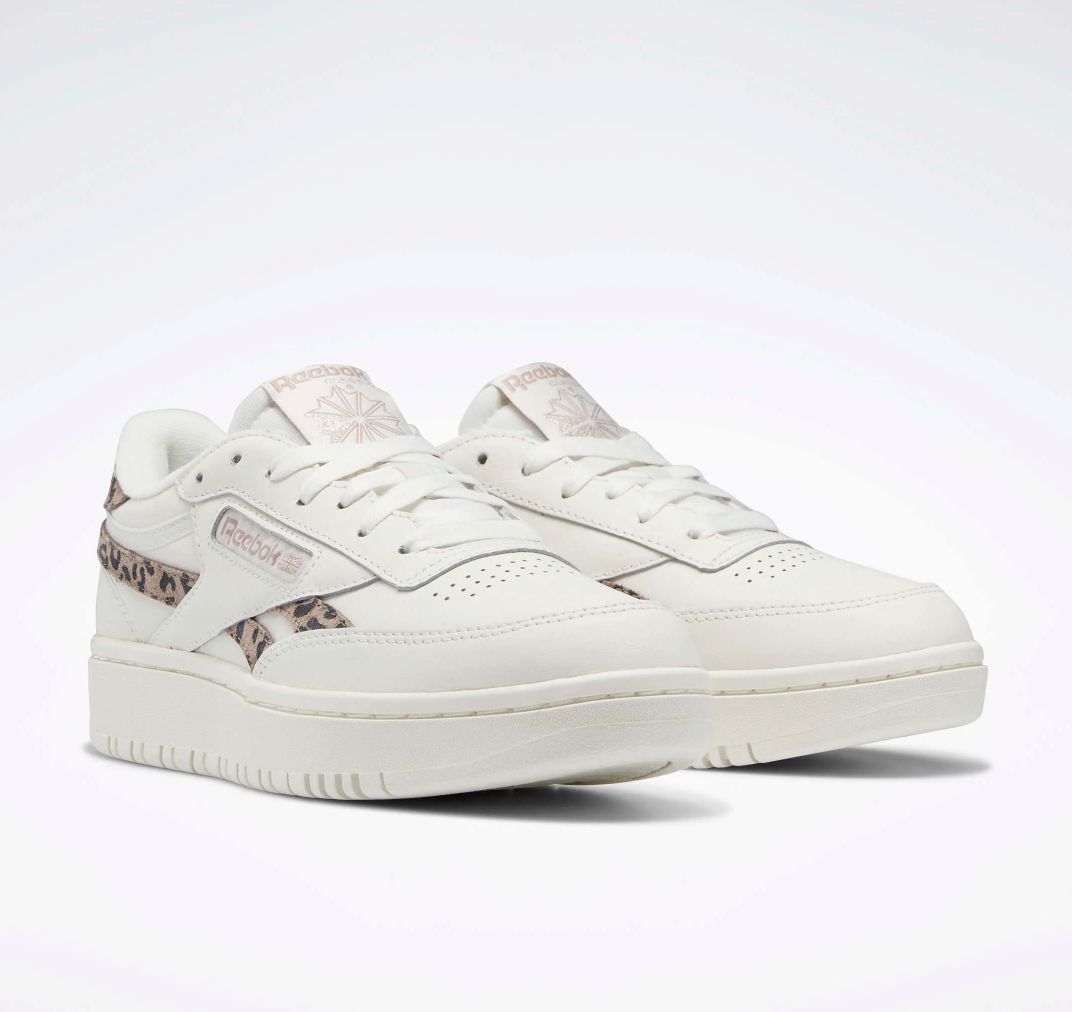 REEBOK CLUB C DOUBLE REVENGE - CHALK/TAUPE/BLACK