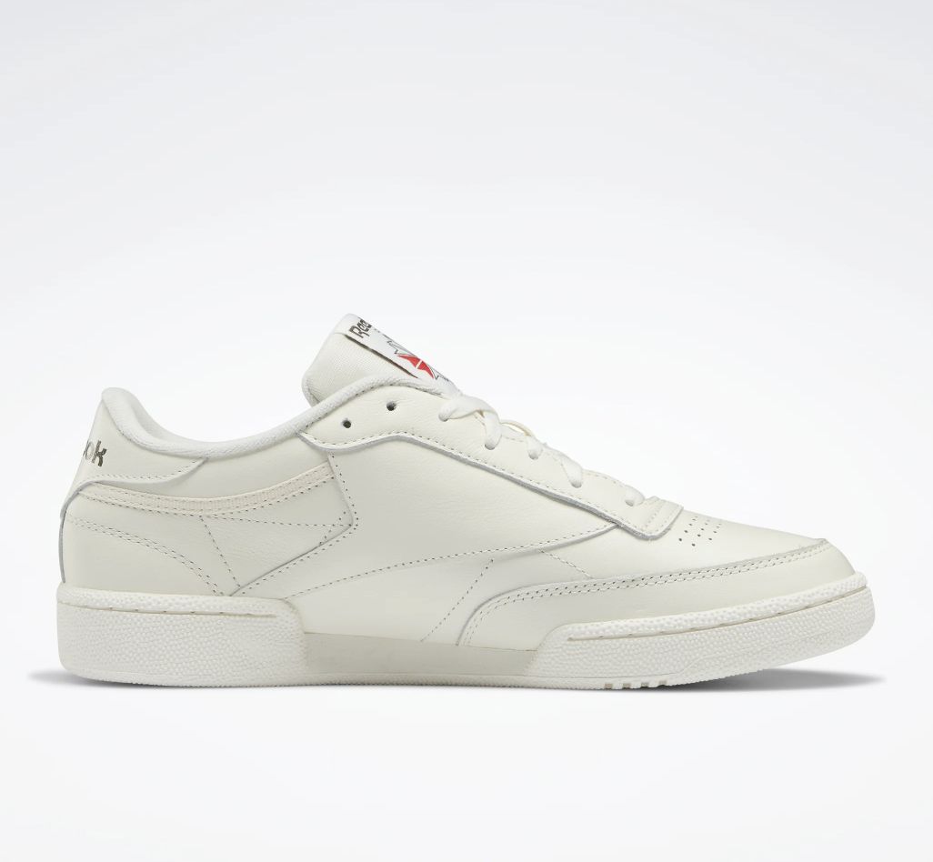 REEBOK MENS CLUB C 85 - CHALK/CHALK/ARMY GREEN