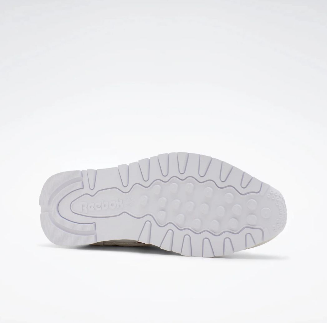 REEBOK CLASSIC LEATHER - PURE GREY/BURGUNDY/WHITE