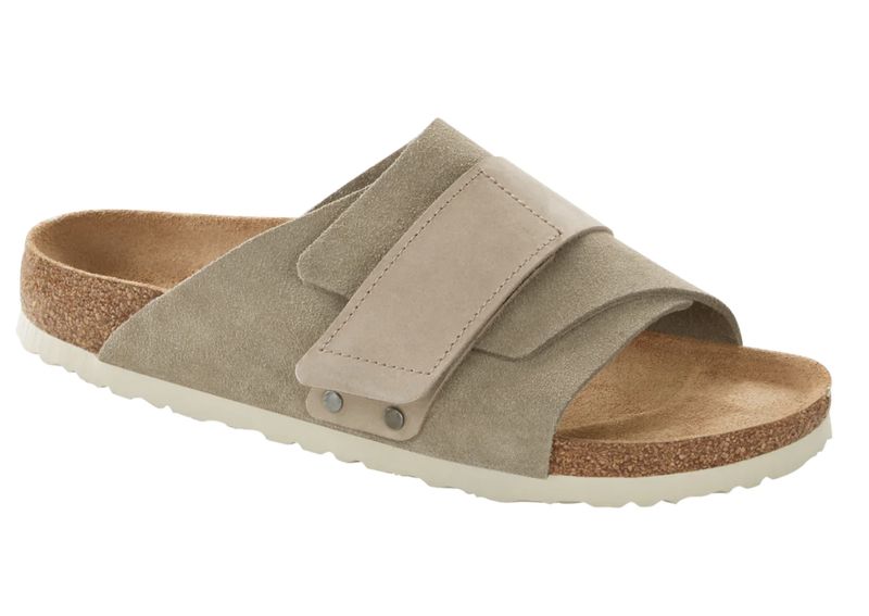 BIRKENSTOCK KYOTO TAUPE SUEDE/NUBUCK LEATHER- REGULAR