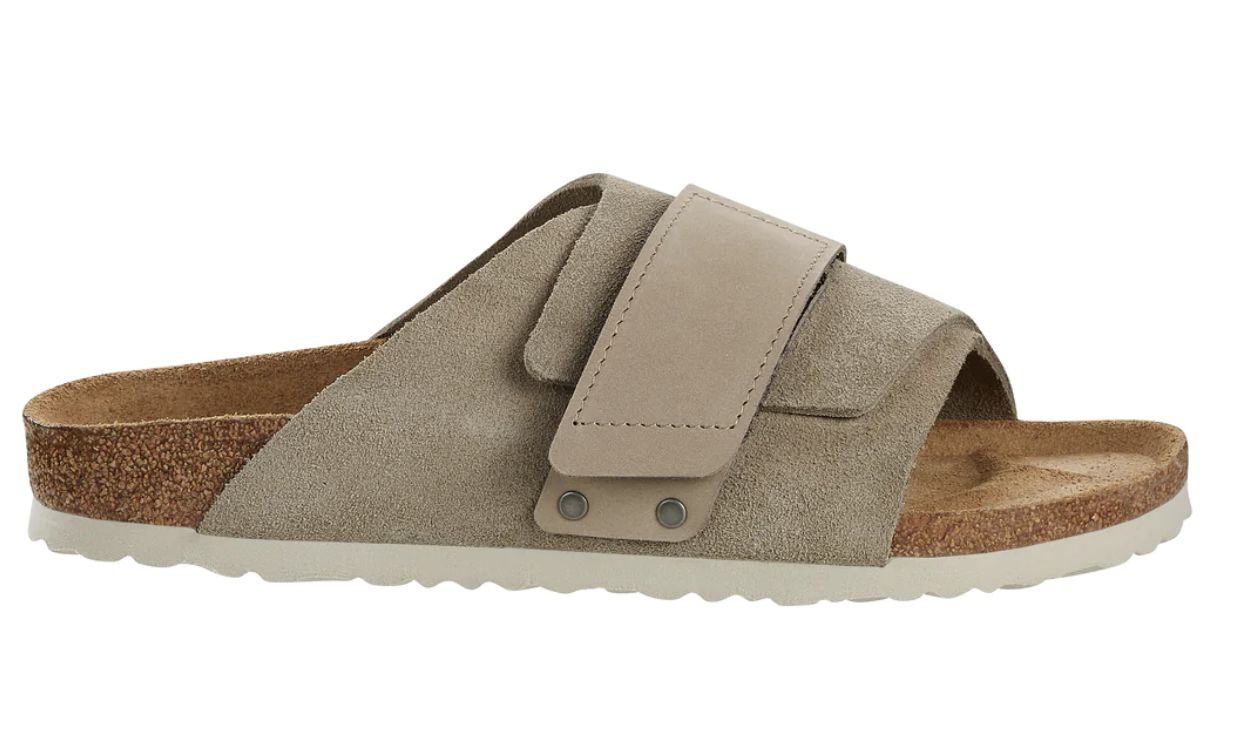 BIRKENSTOCK KYOTO TAUPE SUEDE/NUBUCK LEATHER- REGULAR