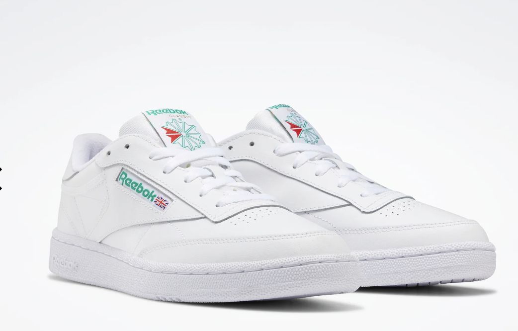 REEBOK CLUB C 85 - WHITE/GREEN