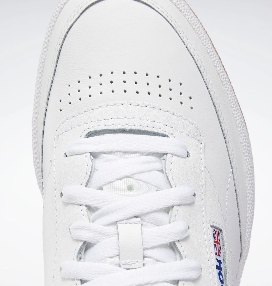 REEBOK UNISEX CLUB C 85 - WHITE/ROYAL GUM
