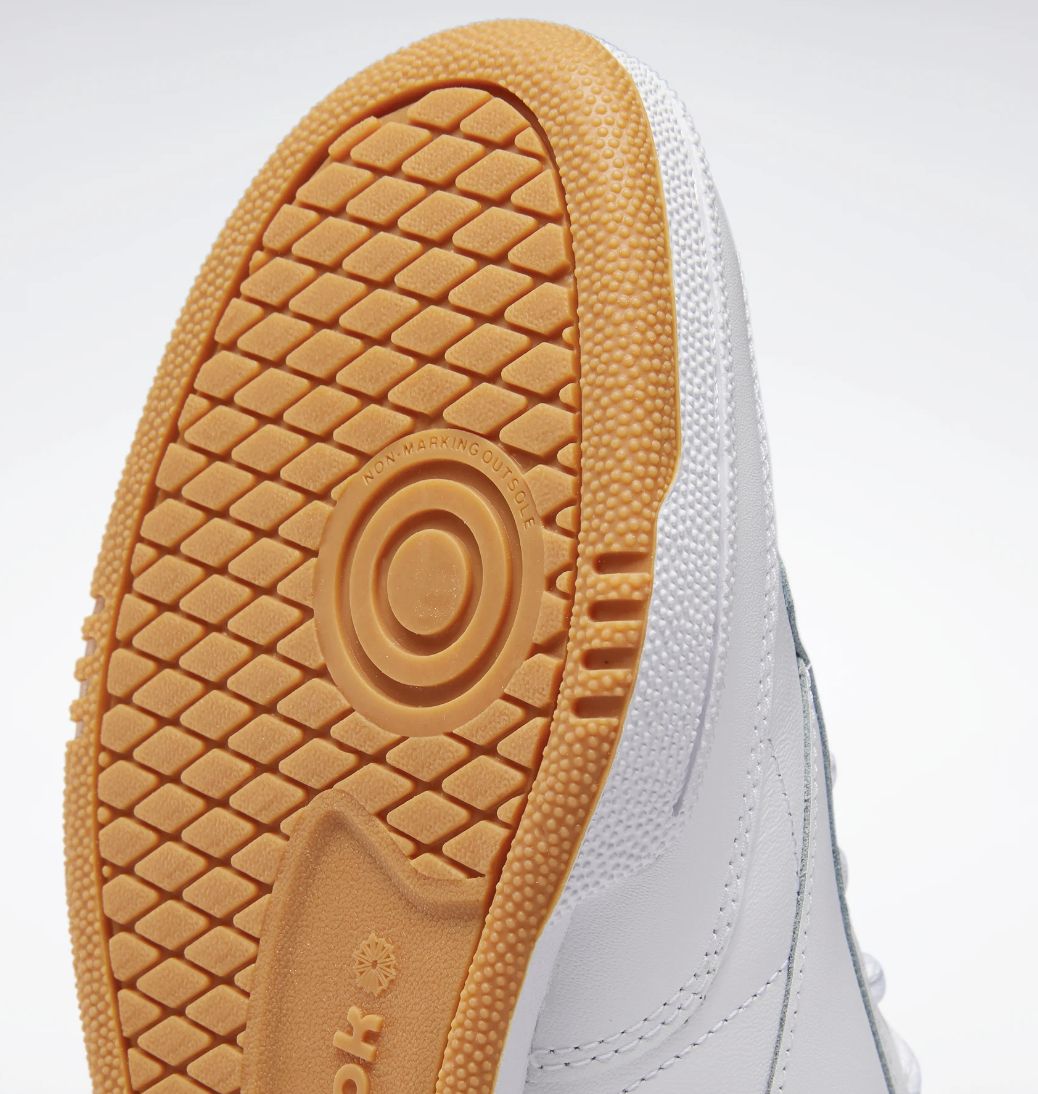 REEBOK UNISEX CLUB C 85 - WHITE/ROYAL GUM