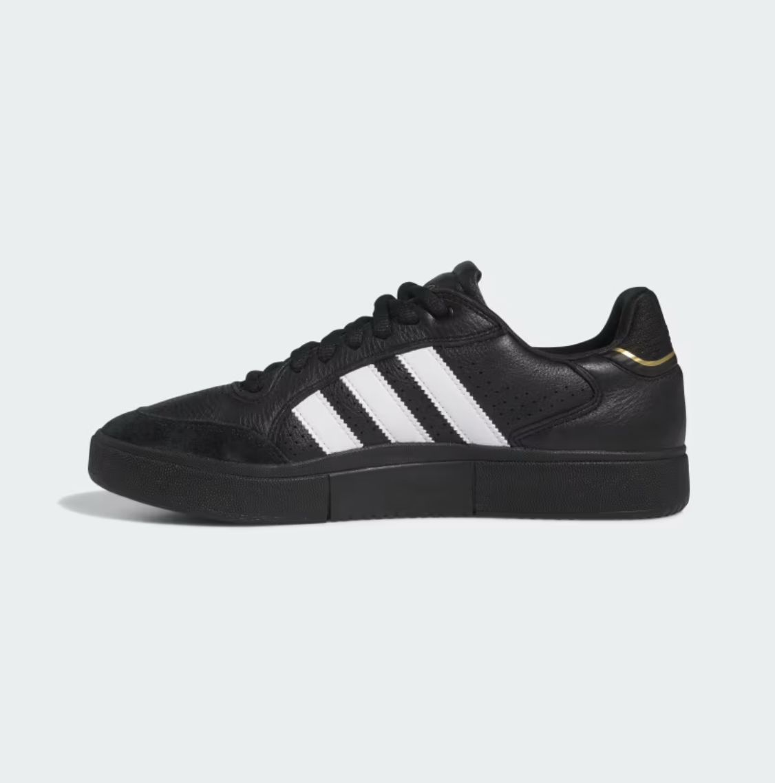 ADIDAS TYSHAWN LOW SHOE - BLACK/WHITE/GOLD METALLIC