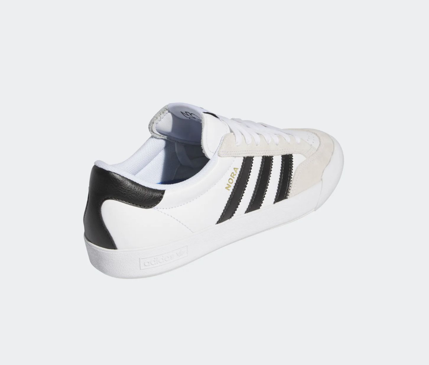 ADIDAS NORA SHOE - WHITE/BLACK/WHITE