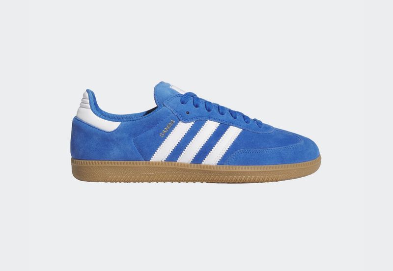 ADIDAS SAMBA ADV - SUPER COLLEGIATE/WHITE/GOLD METALLIC