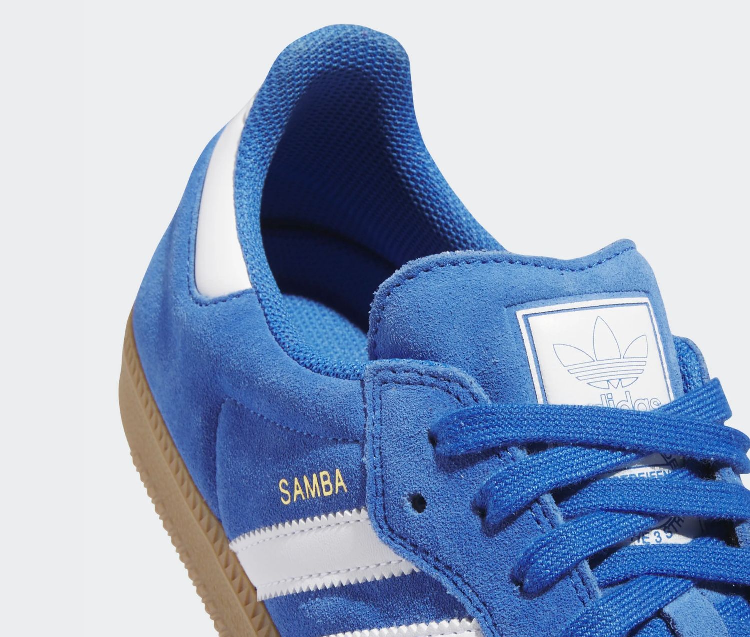 ADIDAS SAMBA ADV - SUPER COLLEGIATE/WHITE/GOLD METALLIC