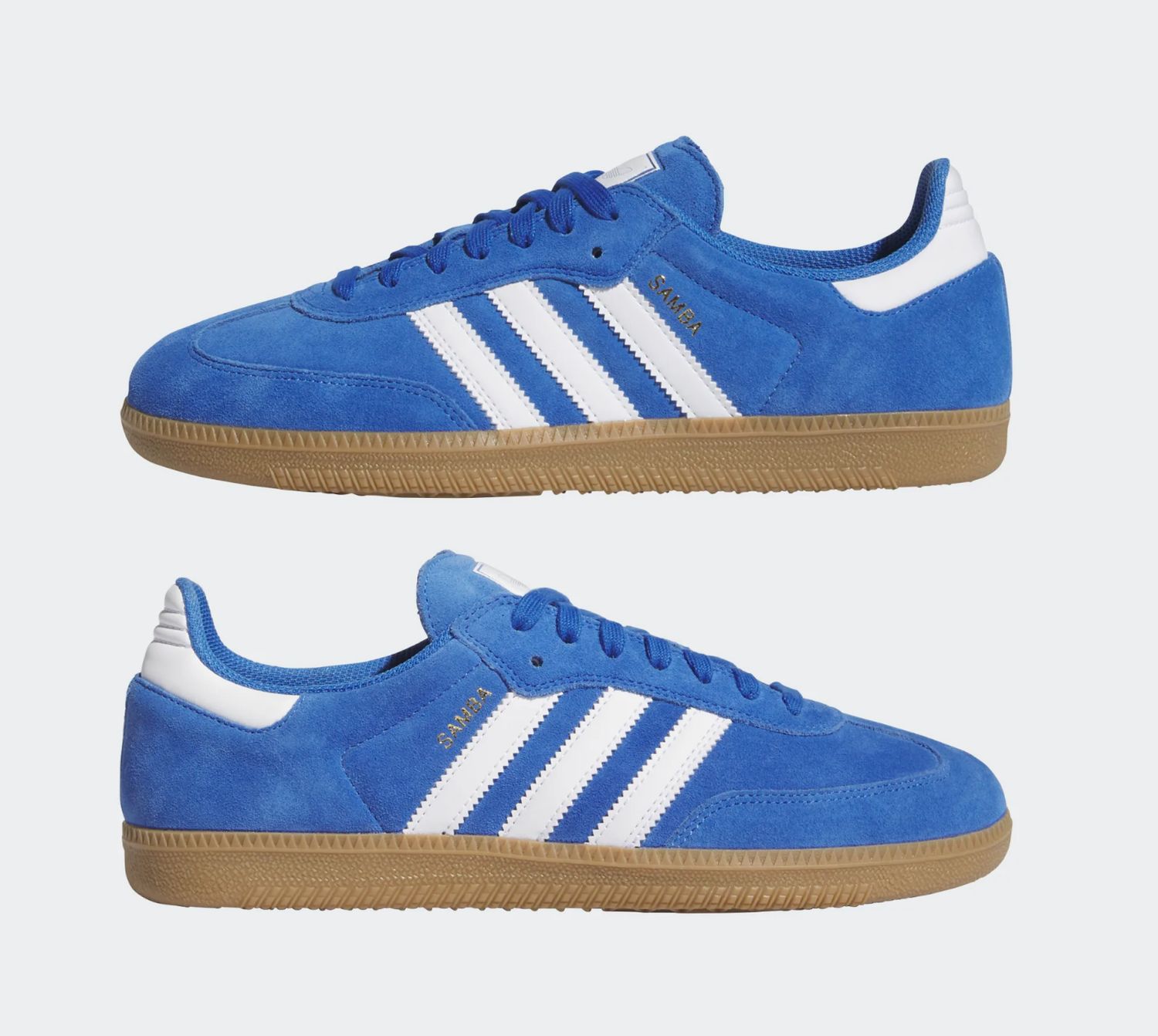 ADIDAS SAMBA ADV - SUPER COLLEGIATE/WHITE/GOLD METALLIC