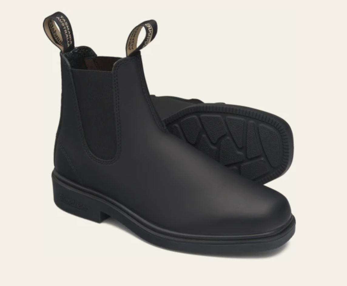 BLUNDSTONE #063 ELASTIC SIDED DRESS BOOT - BLACK