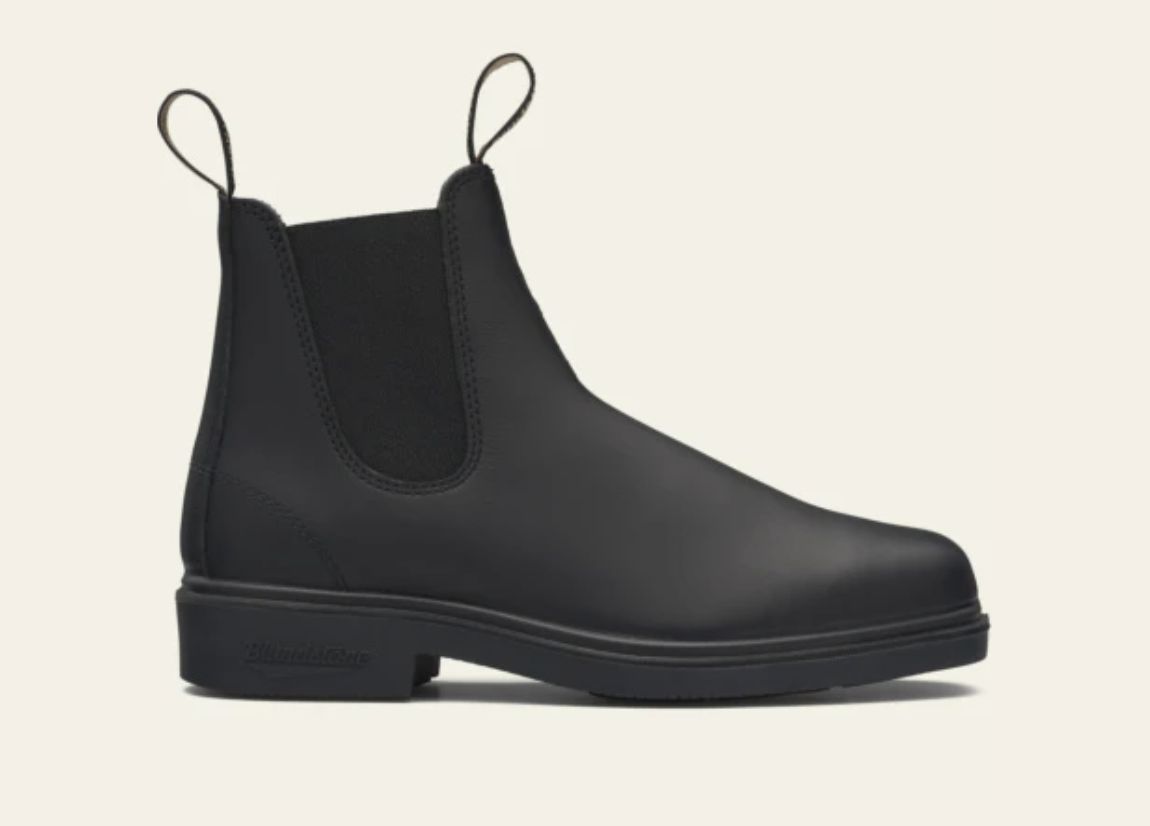 BLUNDSTONE #063 ELASTIC SIDED DRESS BOOT - BLACK