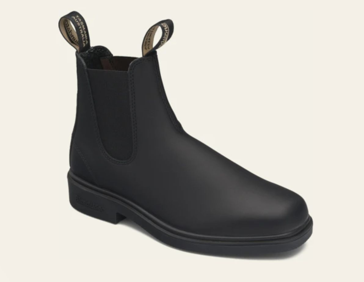 BLUNDSTONE #063 ELASTIC SIDED DRESS BOOT - BLACK