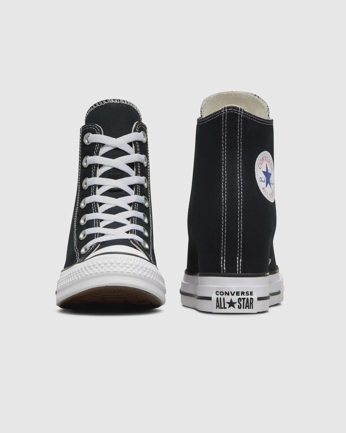CONVERSE LADIES CT WEDGE HI - BLACK/RED/NAVY