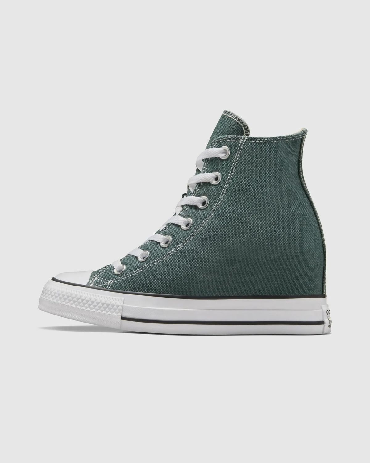 CONVERSE LADIES CT WEDGE SEASONAL CLR HI - TRUE NATURAL/WHITE/BLACK