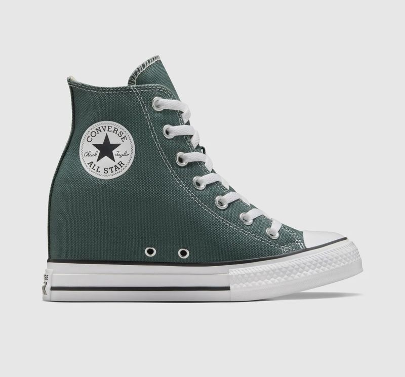 CONVERSE LADIES CT WEDGE SEASONAL CLR HI - TRUE NATURAL/WHITE/BLACK