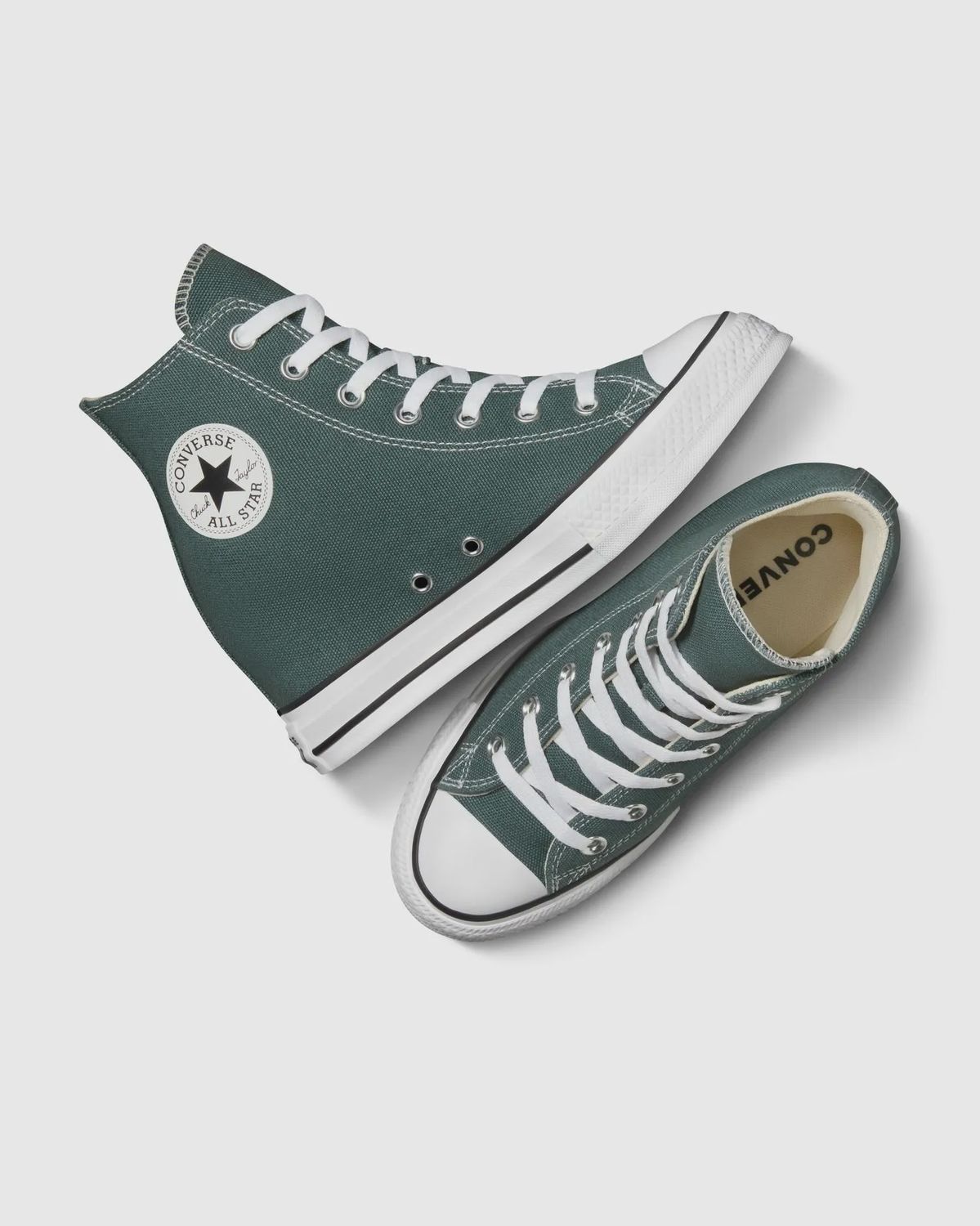 CONVERSE LADIES CT WEDGE SEASONAL CLR HI - TRUE NATURAL/WHITE/BLACK