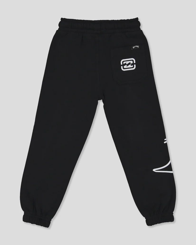 BILLABONG GROM BOYS LOGO TRACKPANT - BLACK