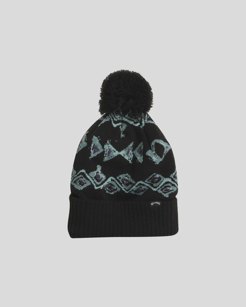 BILLABONG MENS ADIV CUFF BEANIE - BLACK