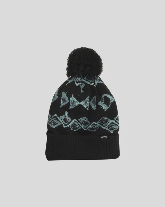 BILLABONG MENS ADIV CUFF BEANIE - BLACK