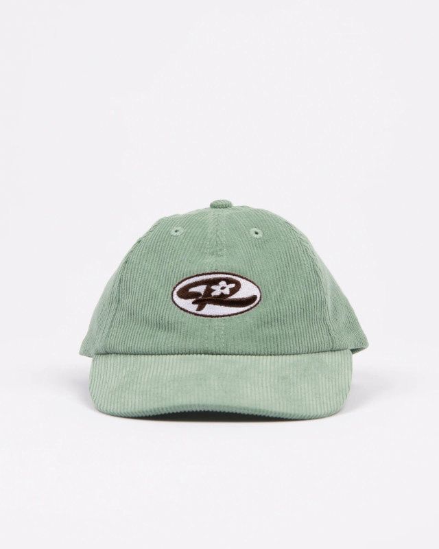 RUSTY TEEN GIRLS WILDFLOWER CORD ADJUSTABLE CAP - FADED PISTACHIO