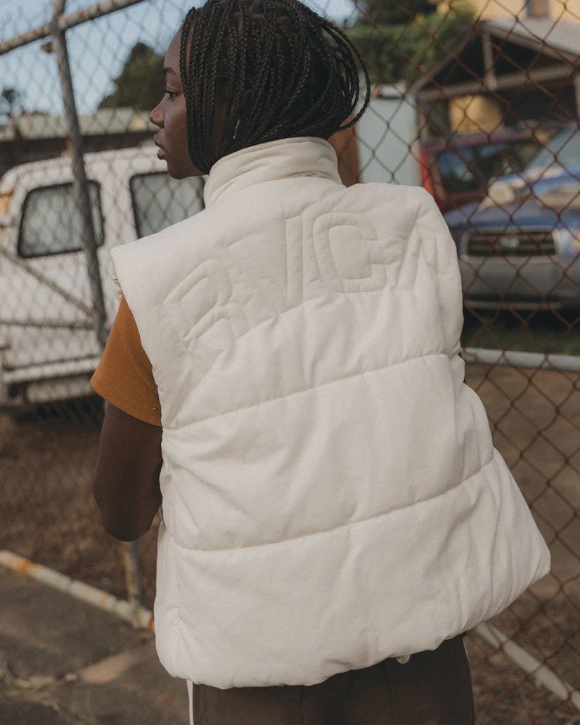 RVCA LADIES EEZEH PUFFER- SALT