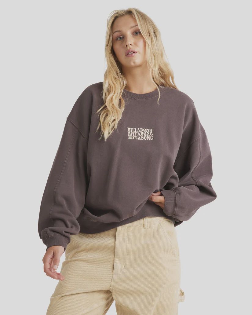 BILLABONG LADIES SURF HIGH KENDALL CREW - KONA