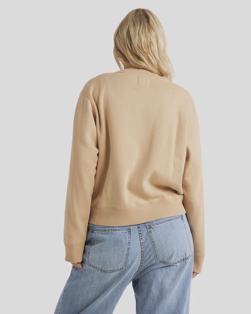 BILLABONG LADIES EPIC DAYS CREW - KHAKI
