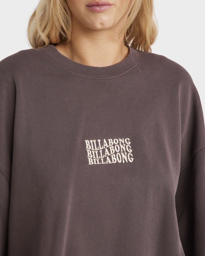BILLABONG LADIES SURF HIGH KENDALL CREW - KONA